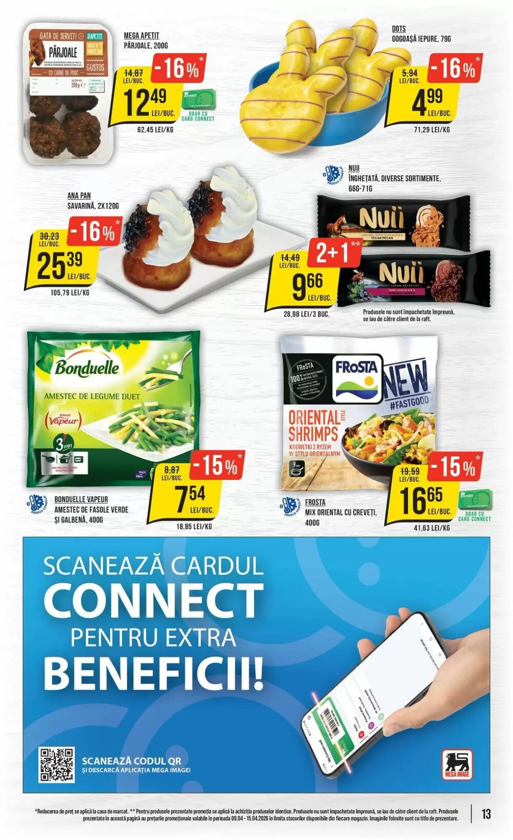 Catalogul cu oferte Mega Image valabil de la 02.04.2026 - Pagina 13.
