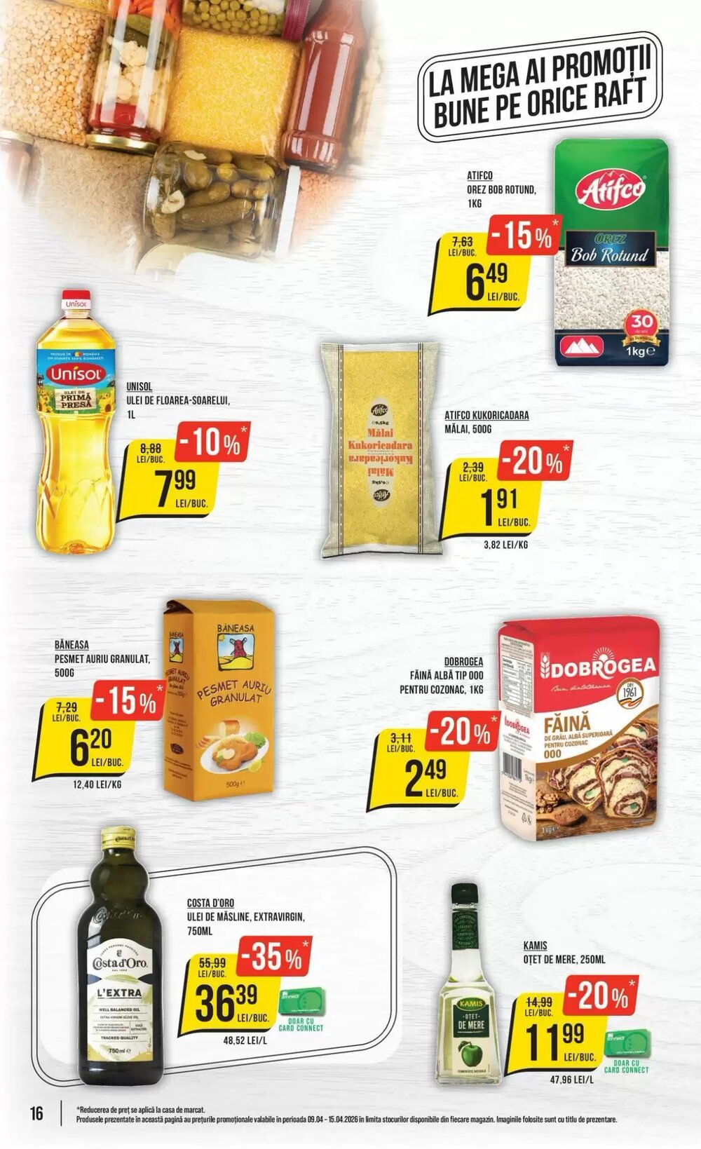Catalogul cu oferte Mega Image valabil de la 02.04.2026 - Pagina 16.