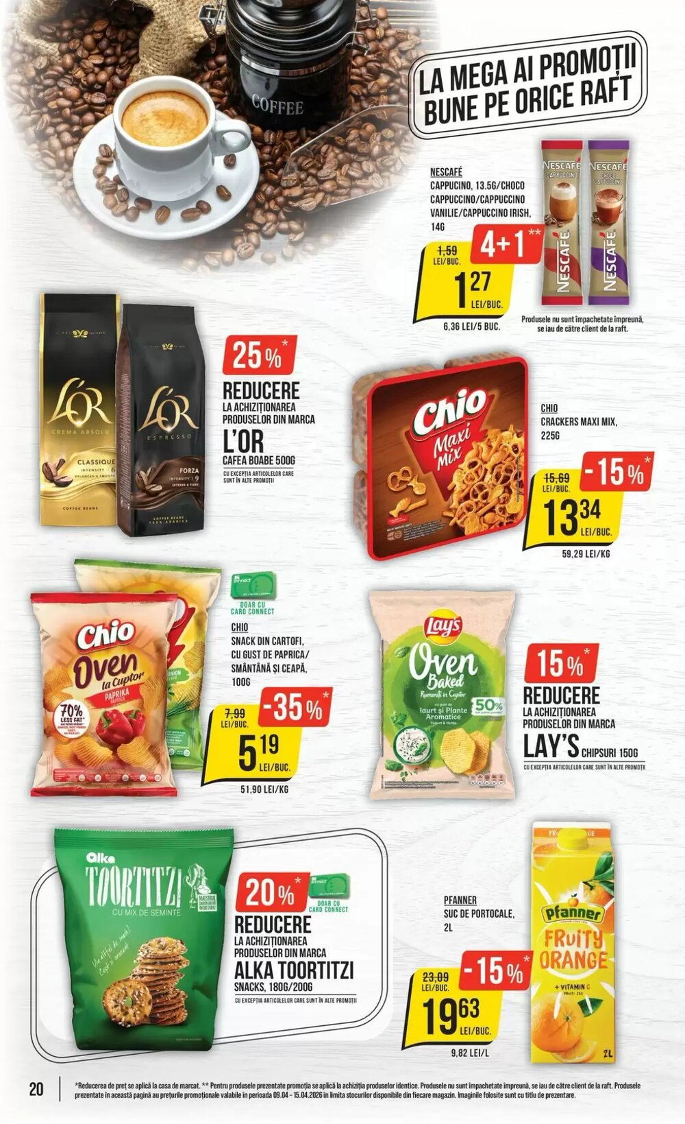 Catalogul cu oferte Mega Image valabil de la 02.04.2026 - Pagina 20.