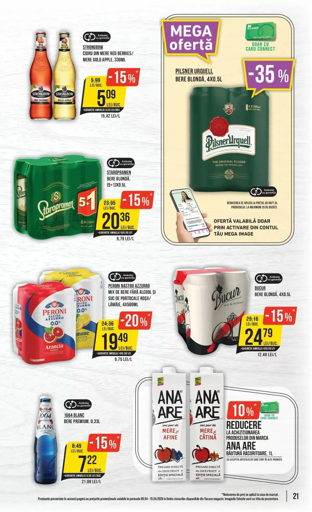 Catalogul cu oferte Mega Image valabil de la 02.04.2026 - Pagina 21.