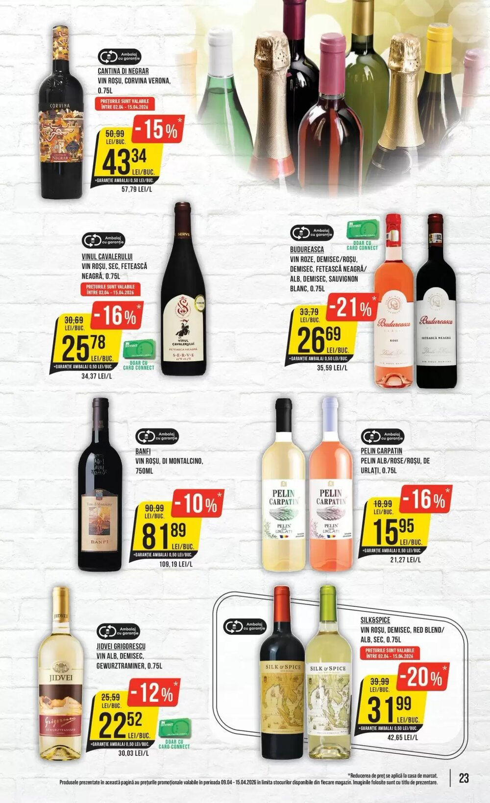Catalogul cu oferte Mega Image valabil de la 02.04.2026 - Pagina 23.