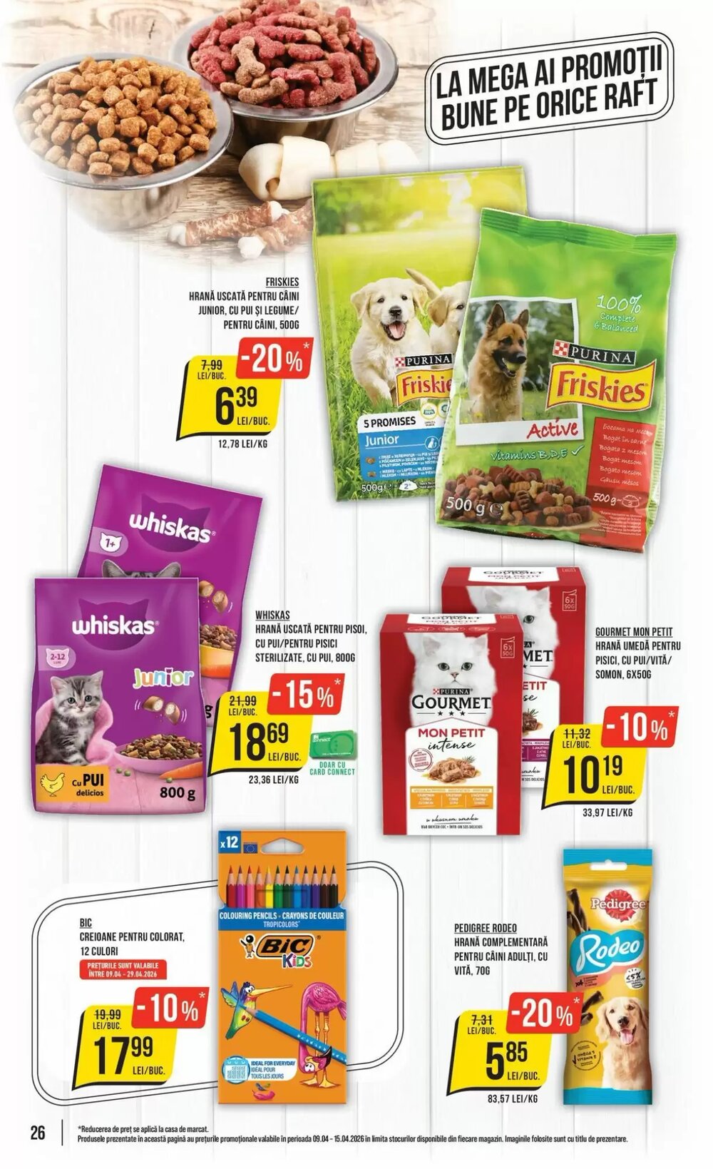 Catalogul cu oferte Mega Image valabil de la 02.04.2026 - Pagina 26.