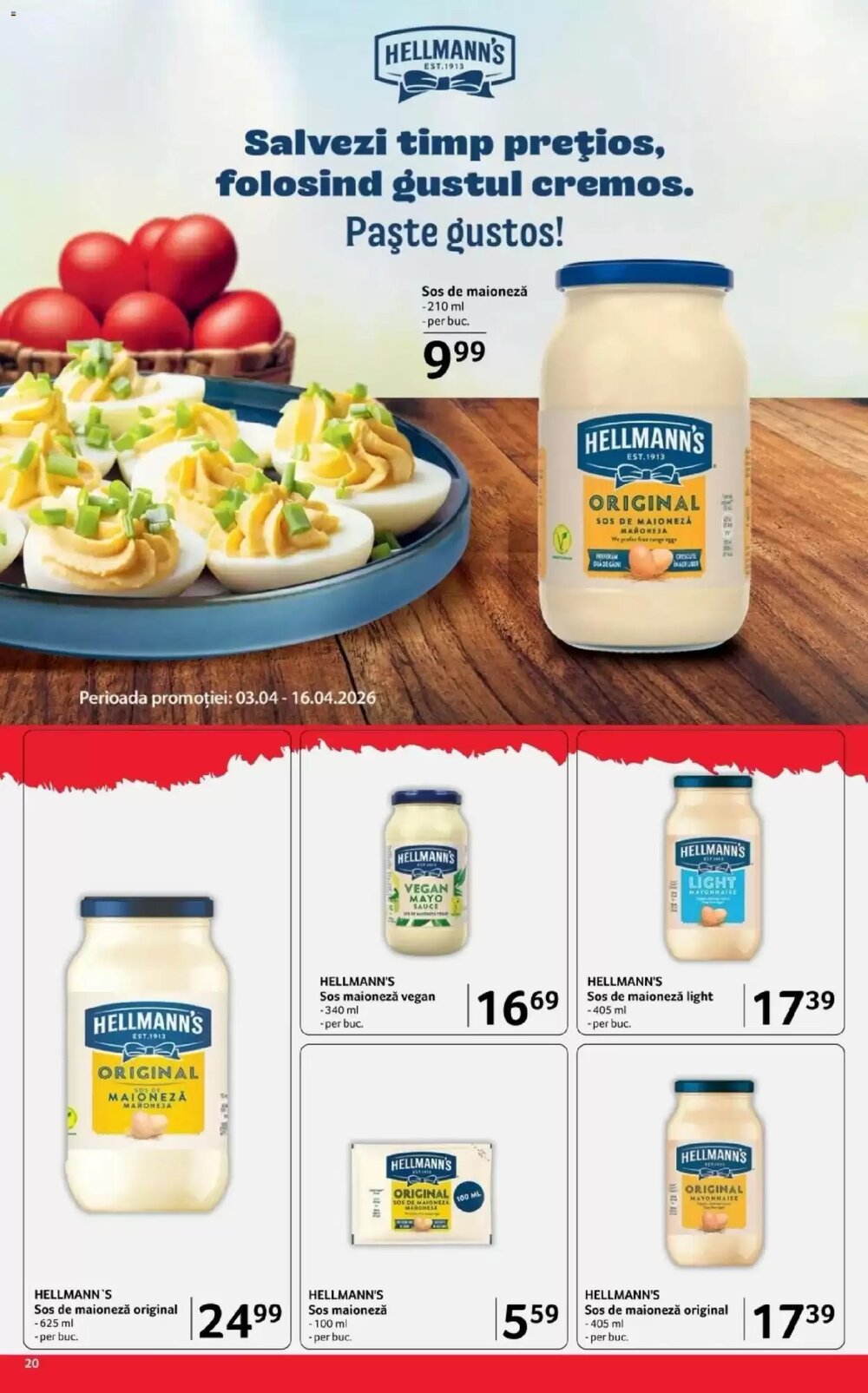 Catalogul cu oferte Selgros valabil de la 03.04.2026 - Pagina 20.