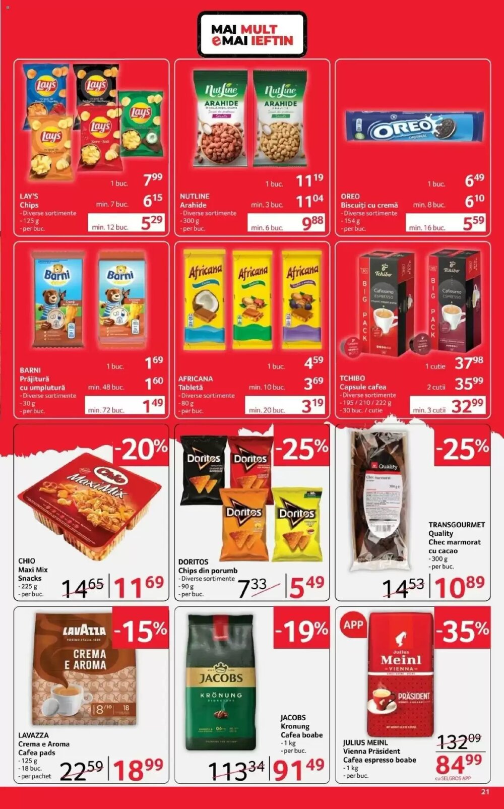 Catalogul cu oferte Selgros valabil de la 03.04.2026 - Pagina 21.