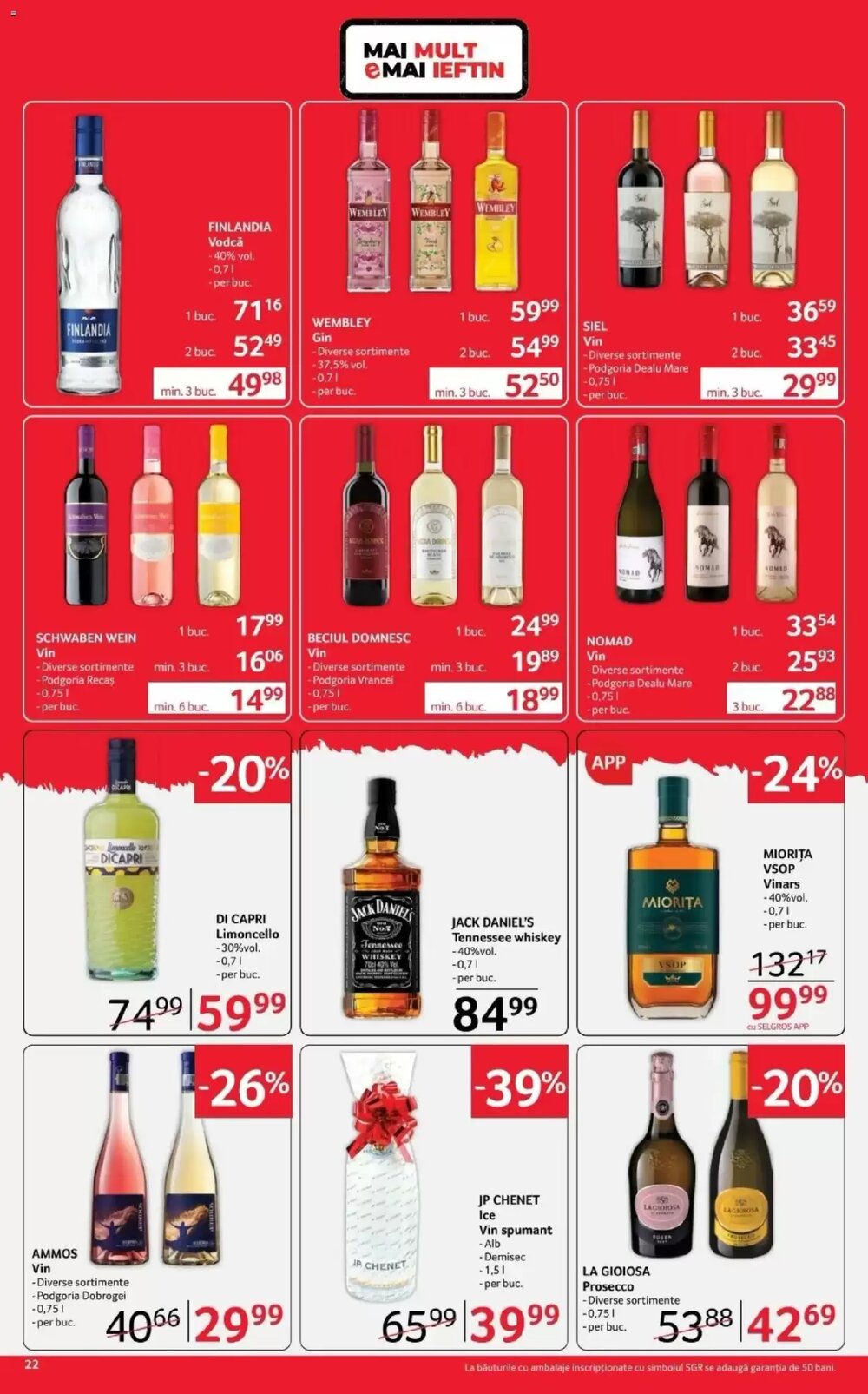 Catalogul cu oferte Selgros valabil de la 03.04.2026 - Pagina 22.