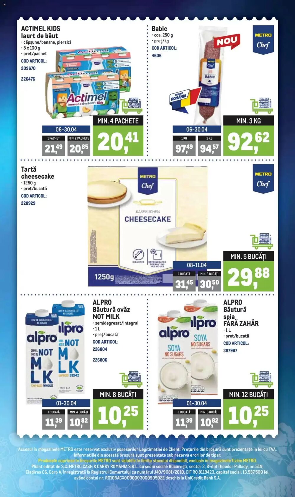 Catalogul cu oferte Metro valabil de la 05.04.2026 - Pagina 3.