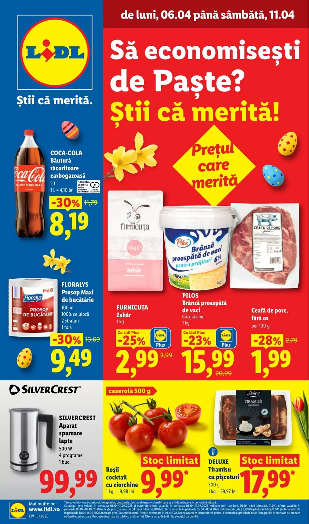 Catalogul cu oferte Lidl valabil de la 06.04.2026 - Pagina 1.