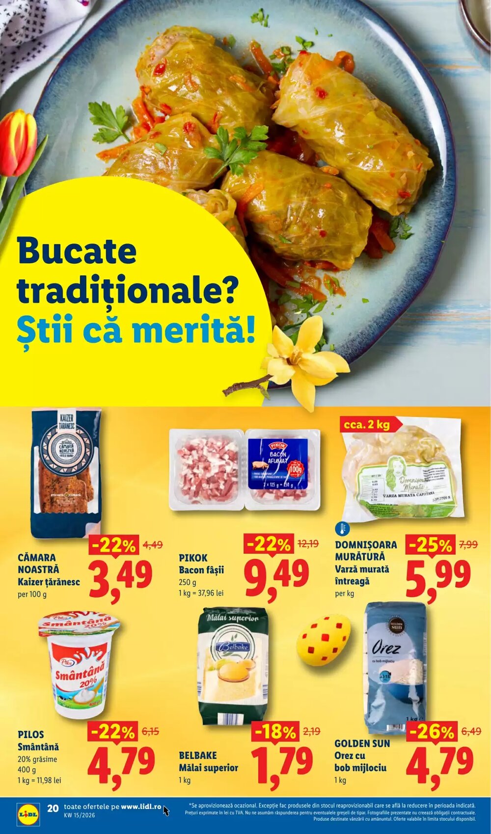 Catalogul cu oferte Lidl valabil de la 06.04.2026 - Pagina 20.