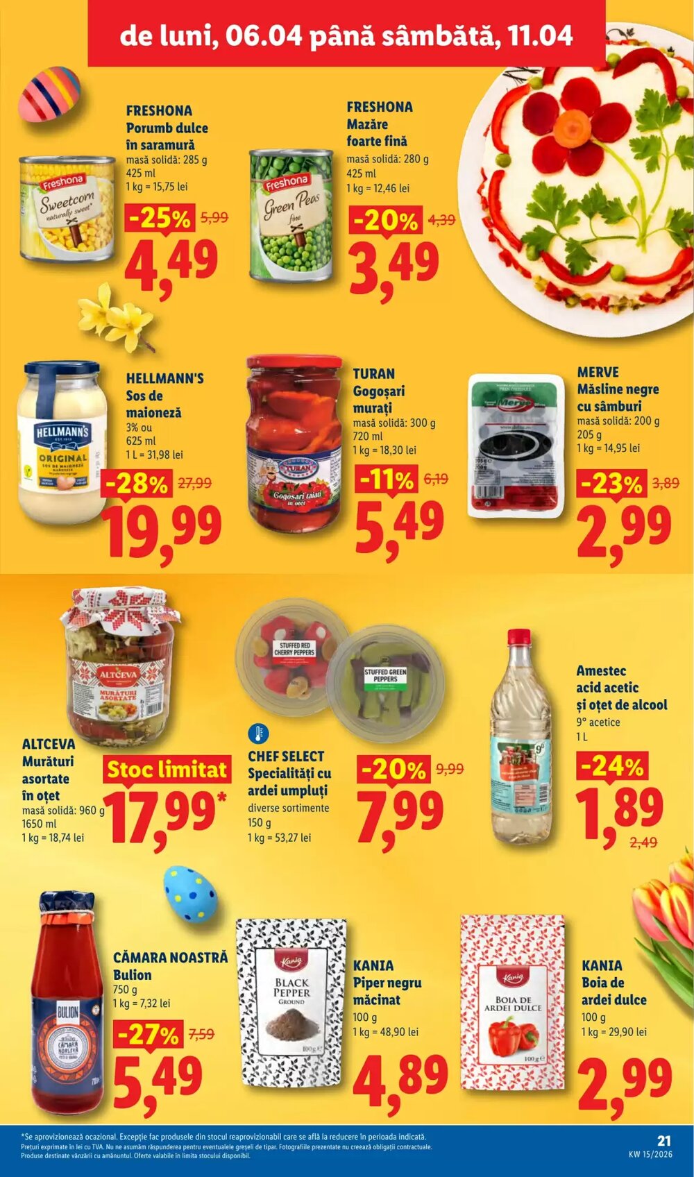 Catalogul cu oferte Lidl valabil de la 06.04.2026 - Pagina 21.