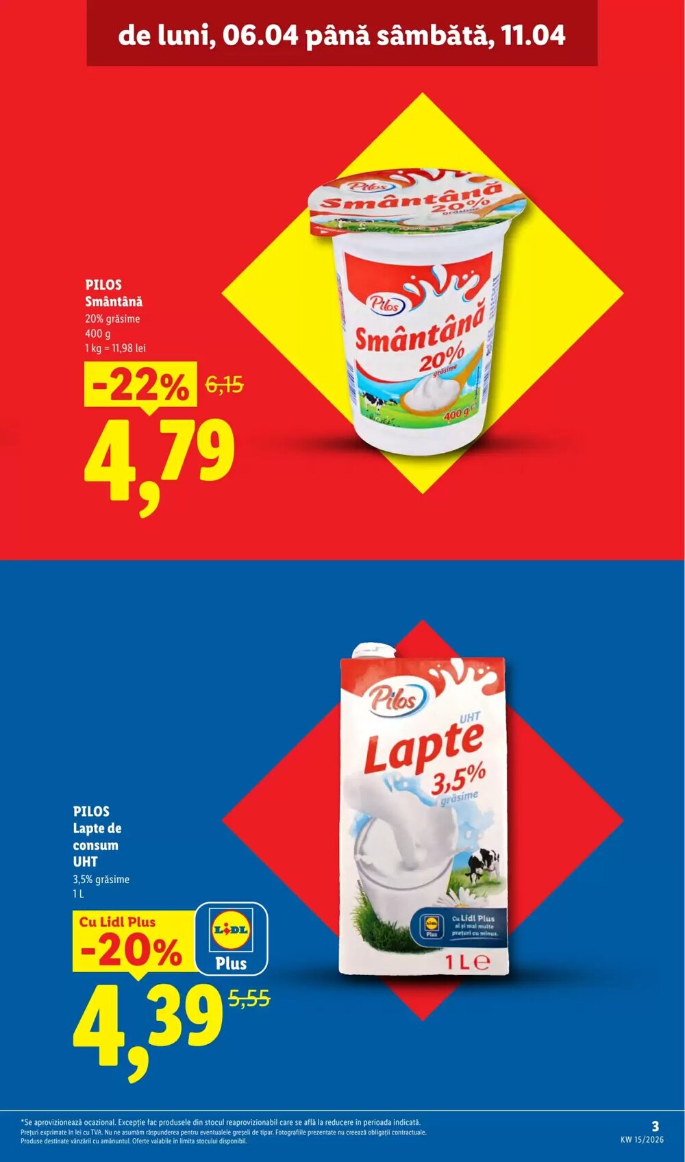 Catalogul cu oferte Lidl valabil de la 06.04.2026 - Pagina 3.