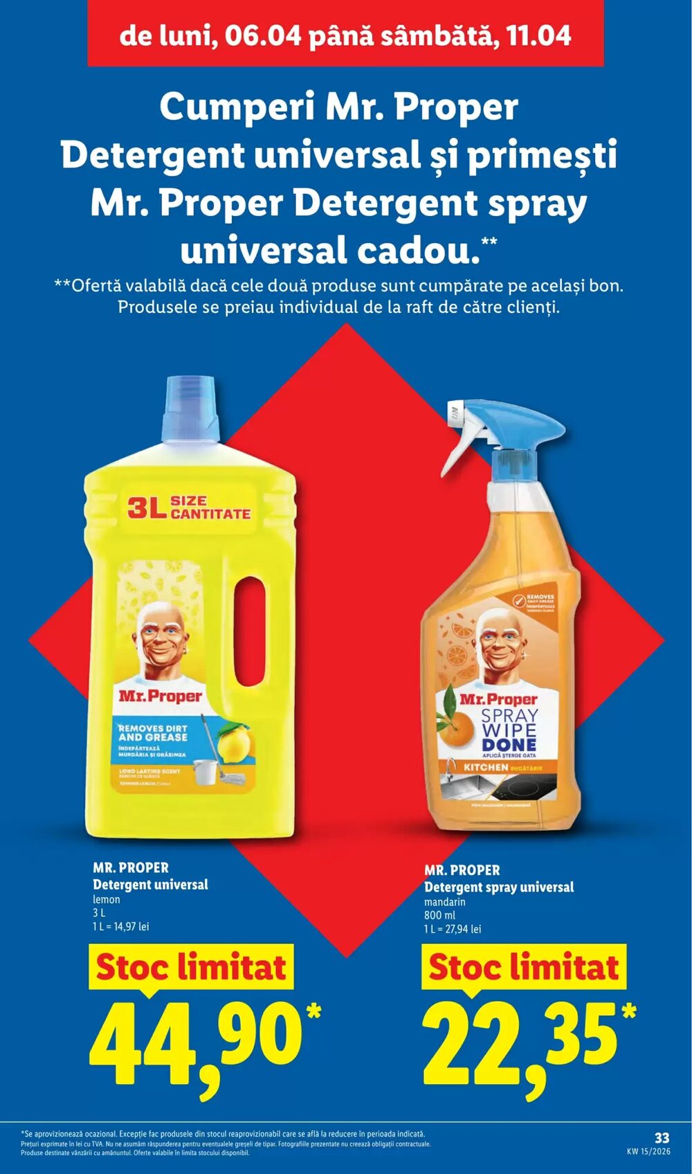 Catalogul cu oferte Lidl valabil de la 06.04.2026 - Pagina 33.