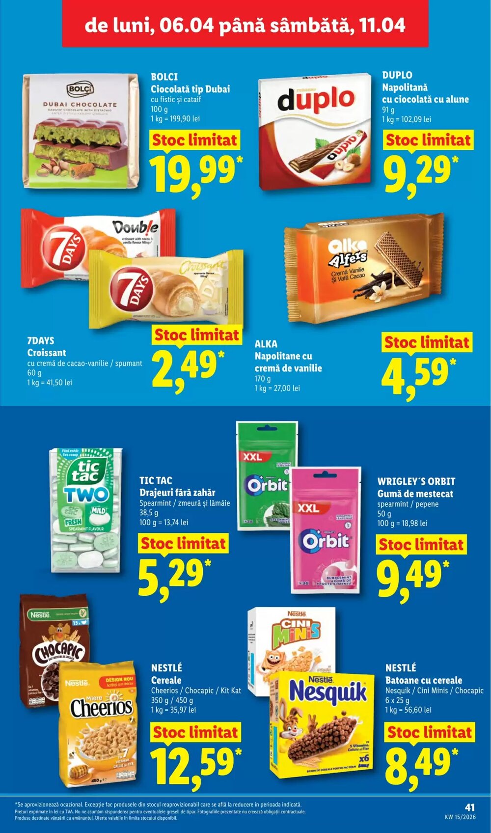 Catalogul cu oferte Lidl valabil de la 06.04.2026 - Pagina 41.