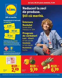 Catalogul cu oferte Lidl valabil de la 06.04.2026