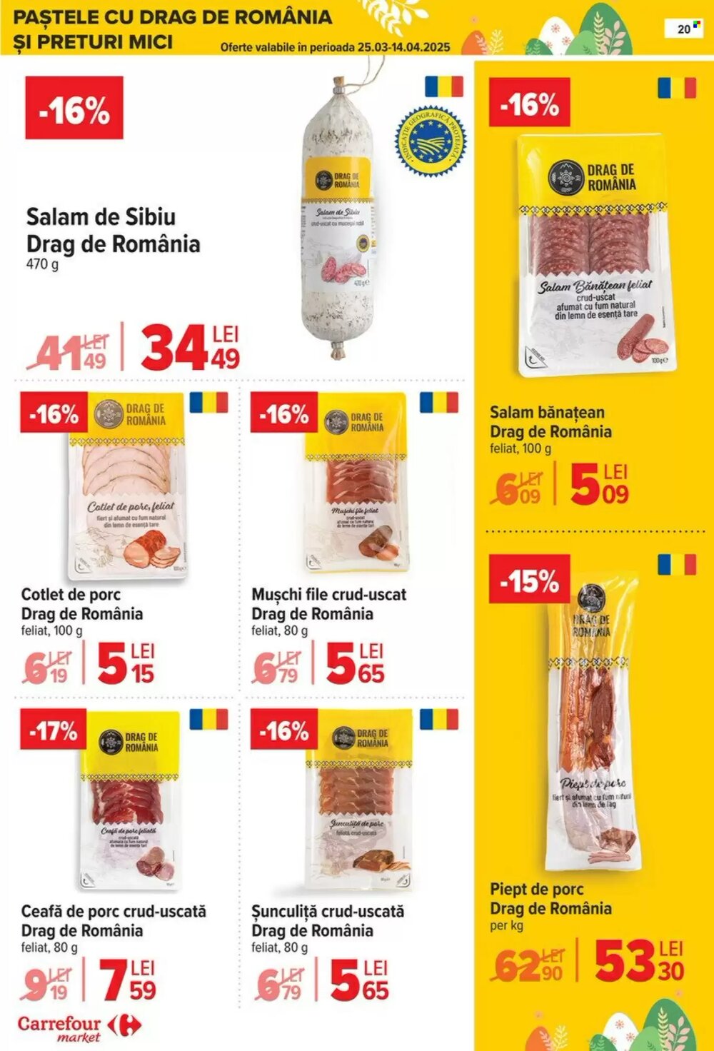 Catalogul cu oferte Carrefour Market valabil de la 06.04.2026 - Pagina 25.