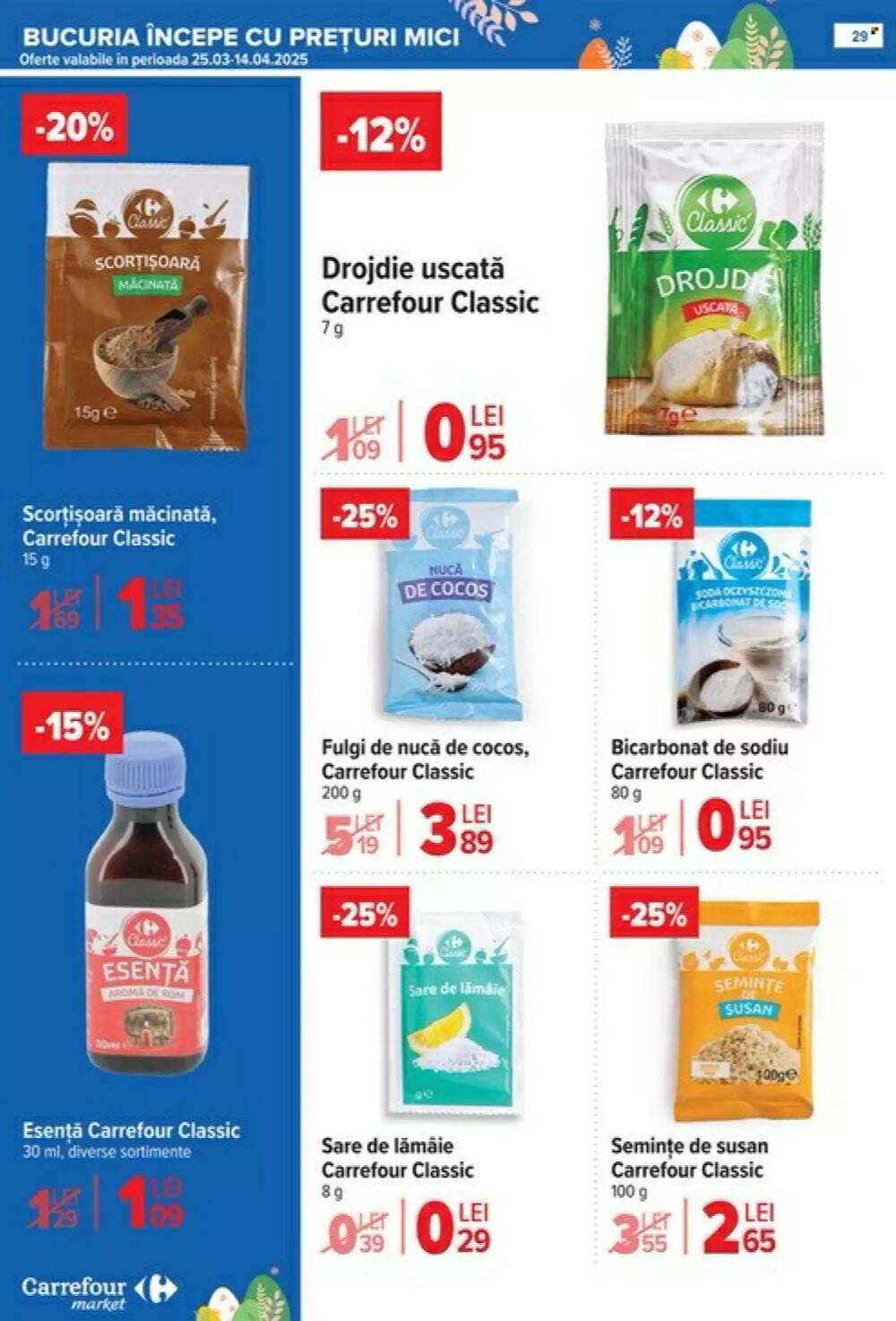 Catalogul cu oferte Carrefour Market valabil de la 06.04.2026 - Pagina 34.