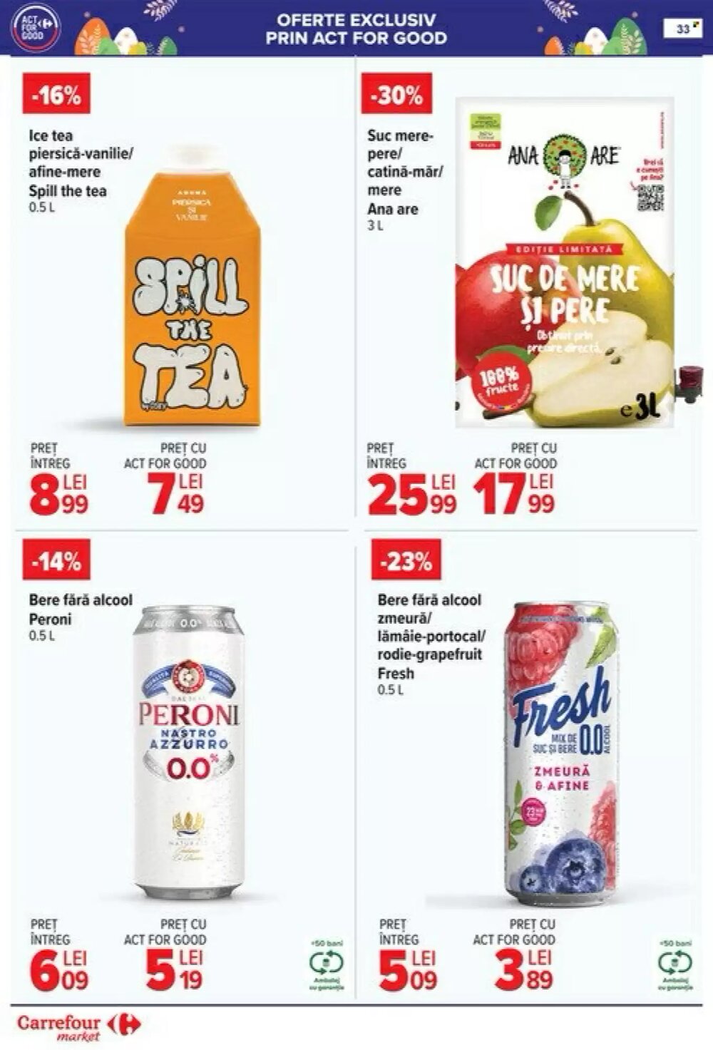 Catalogul cu oferte Carrefour Market valabil de la 06.04.2026 - Pagina 38.