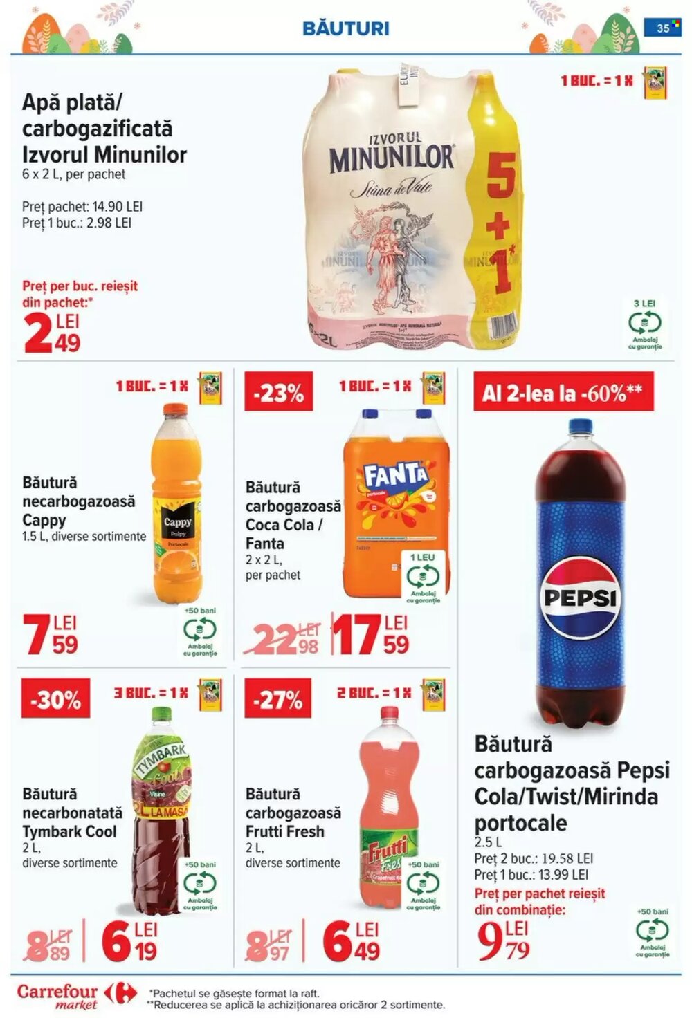 Catalogul cu oferte Carrefour Market valabil de la 06.04.2026 - Pagina 40.