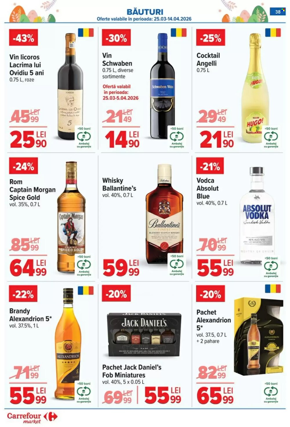 Catalogul cu oferte Carrefour Market valabil de la 06.04.2026 - Pagina 43.