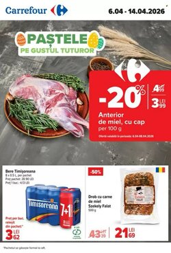 Catalogul cu oferte Carrefour valabil de la 06.04.2026