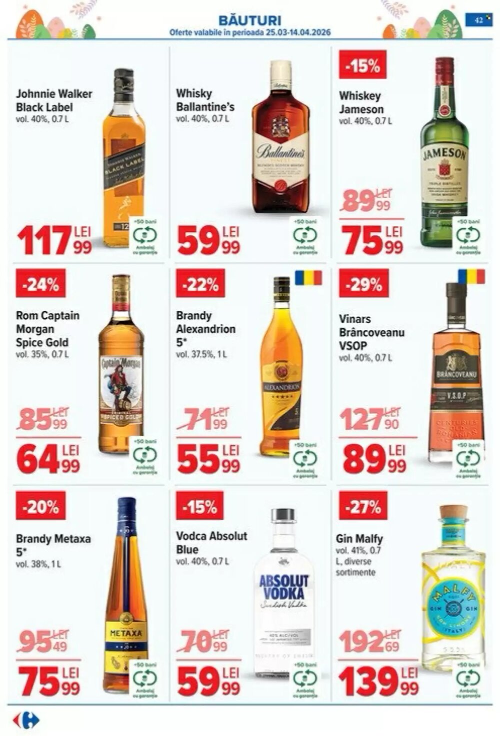 Catalogul cu oferte Carrefour valabil de la 06.04.2026 - Pagina 48.