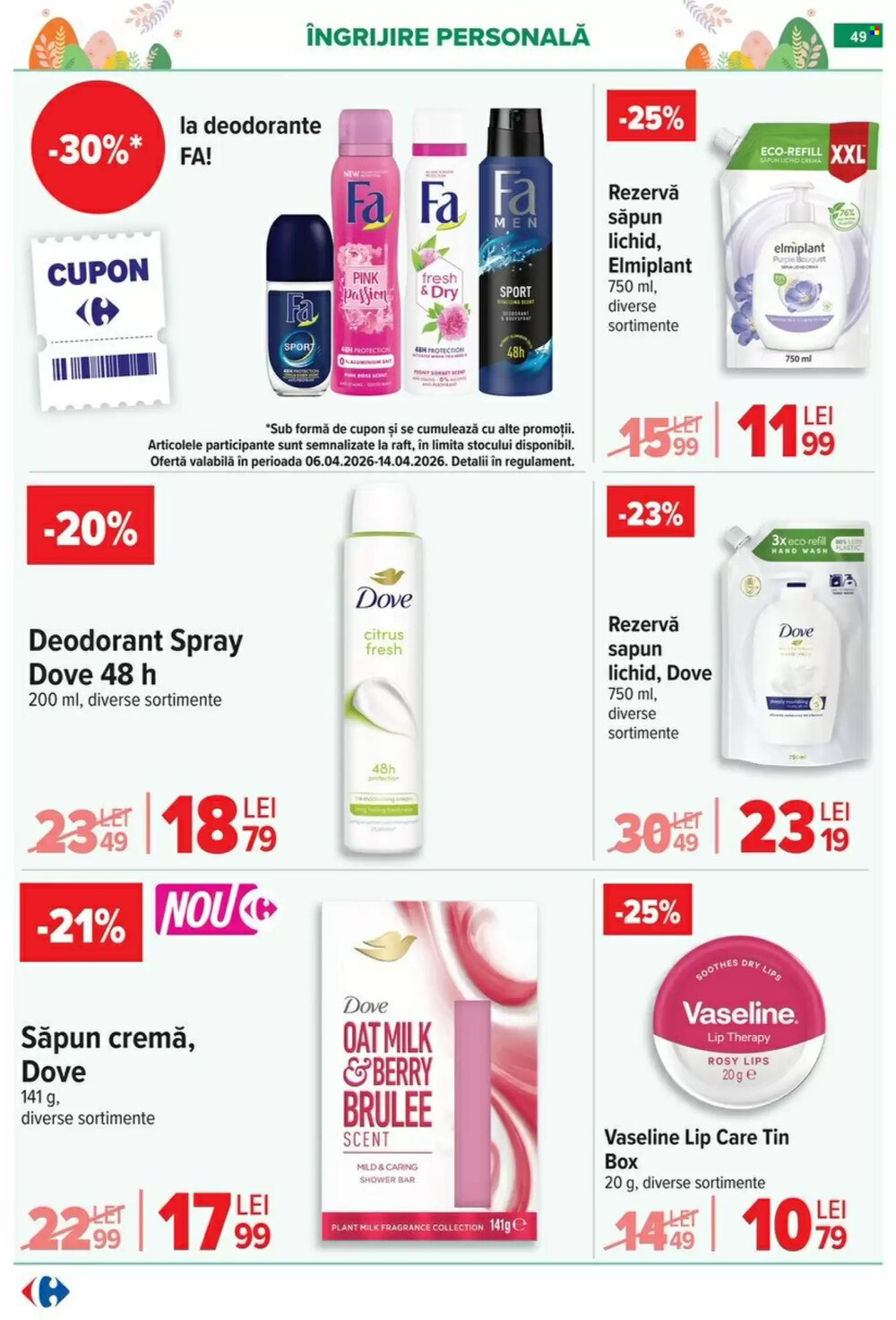 Catalogul cu oferte Carrefour valabil de la 06.04.2026 - Pagina 55.