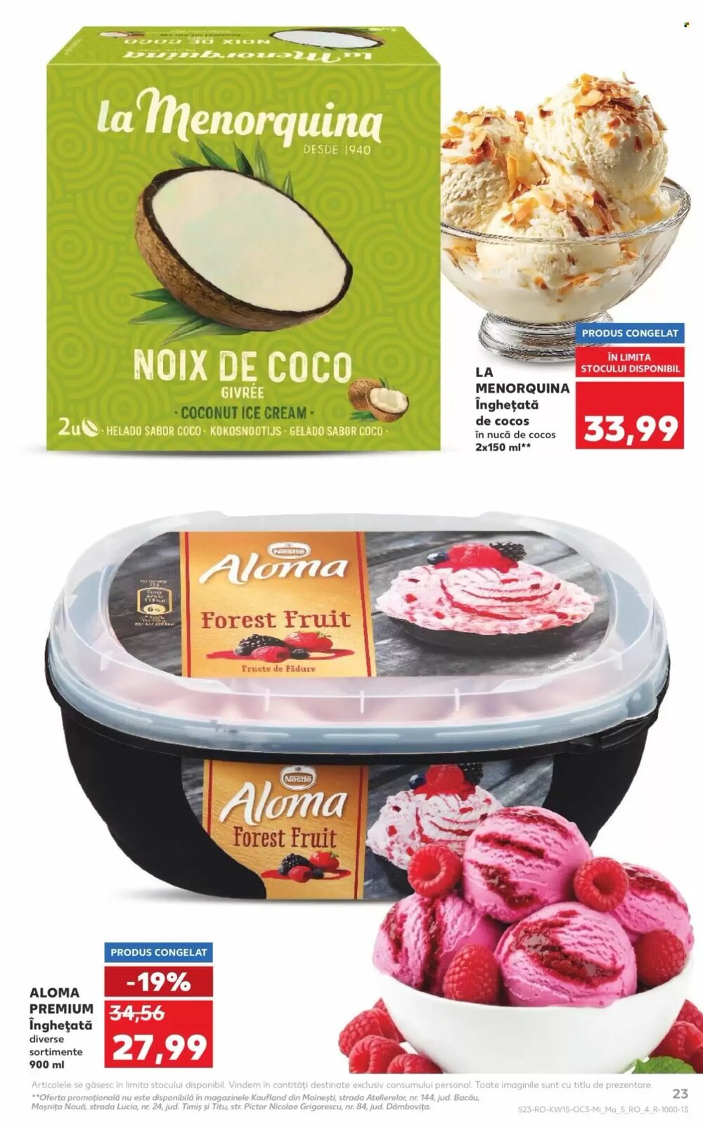 Catalogul cu oferte Kaufland valabil de la 08.04.2026 - Pagina 23.