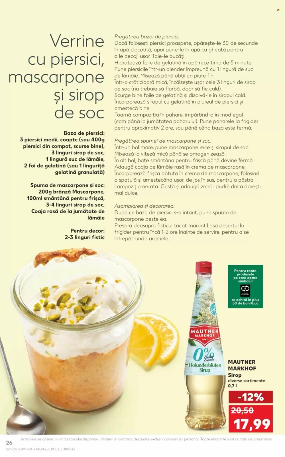 Catalogul cu oferte Kaufland valabil de la 08.04.2026 - Pagina 26.