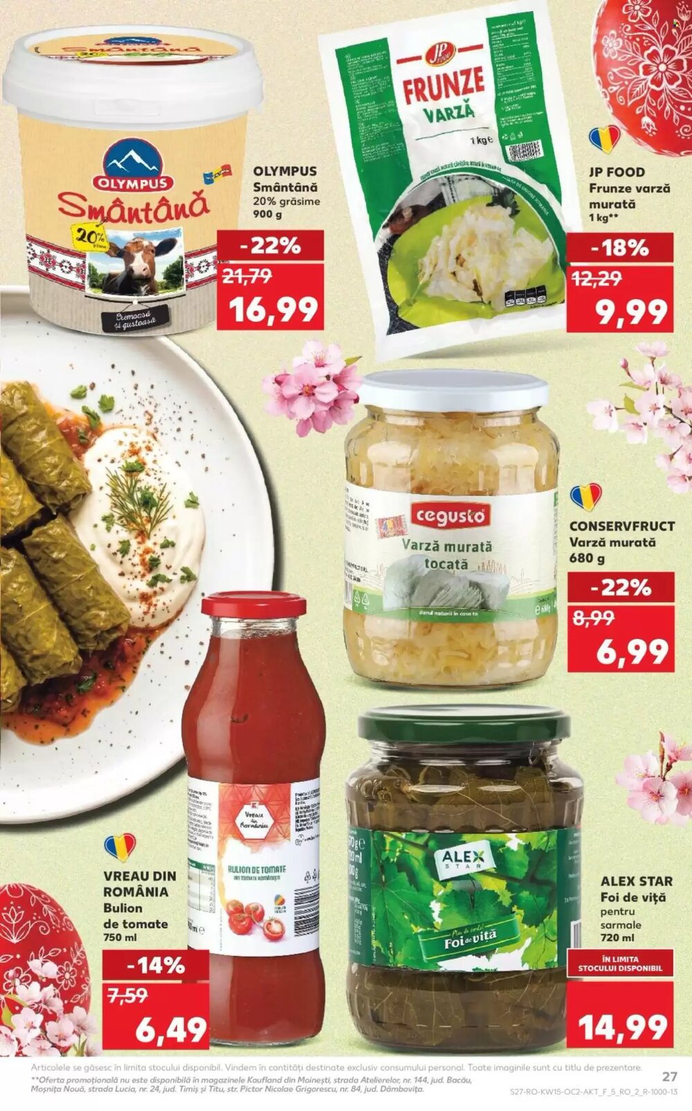 Catalogul cu oferte Kaufland valabil de la 08.04.2026 - Pagina 27.