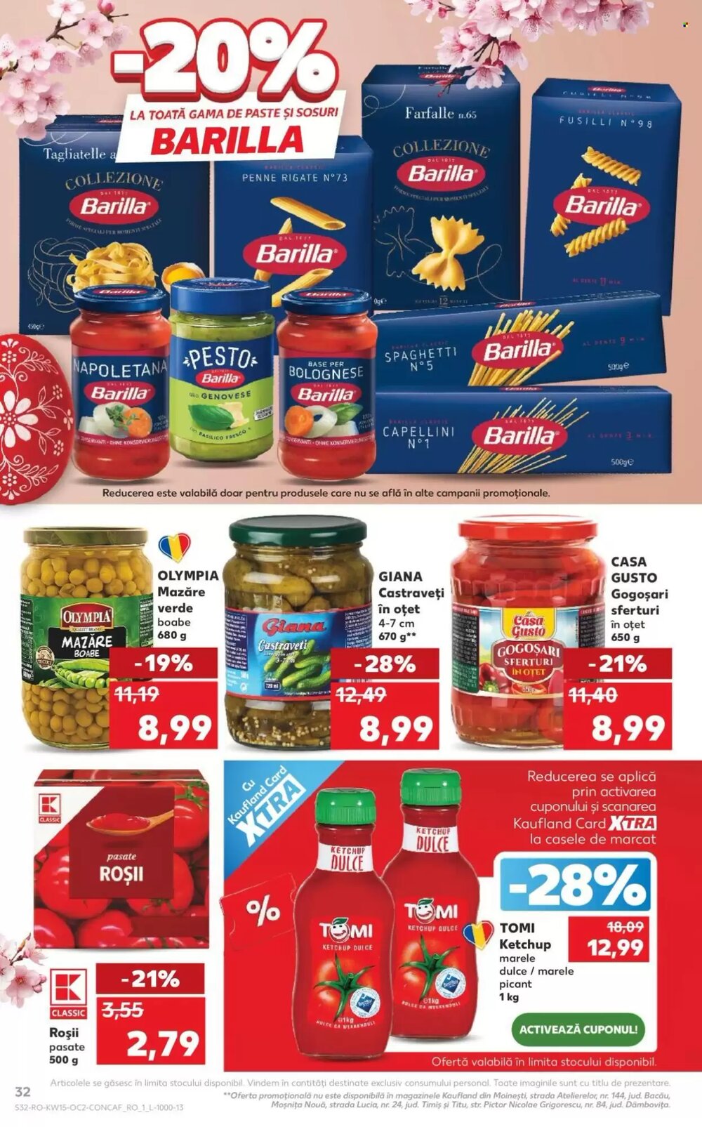 Catalogul cu oferte Kaufland valabil de la 08.04.2026 - Pagina 32.