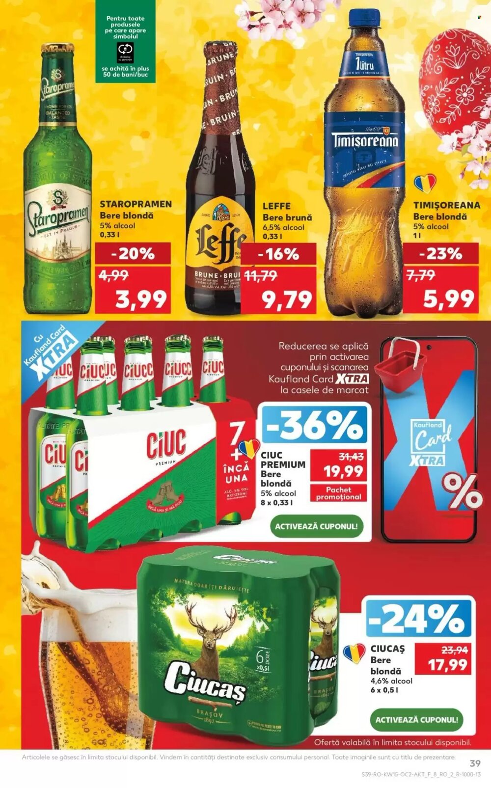 Catalogul cu oferte Kaufland valabil de la 08.04.2026 - Pagina 39.