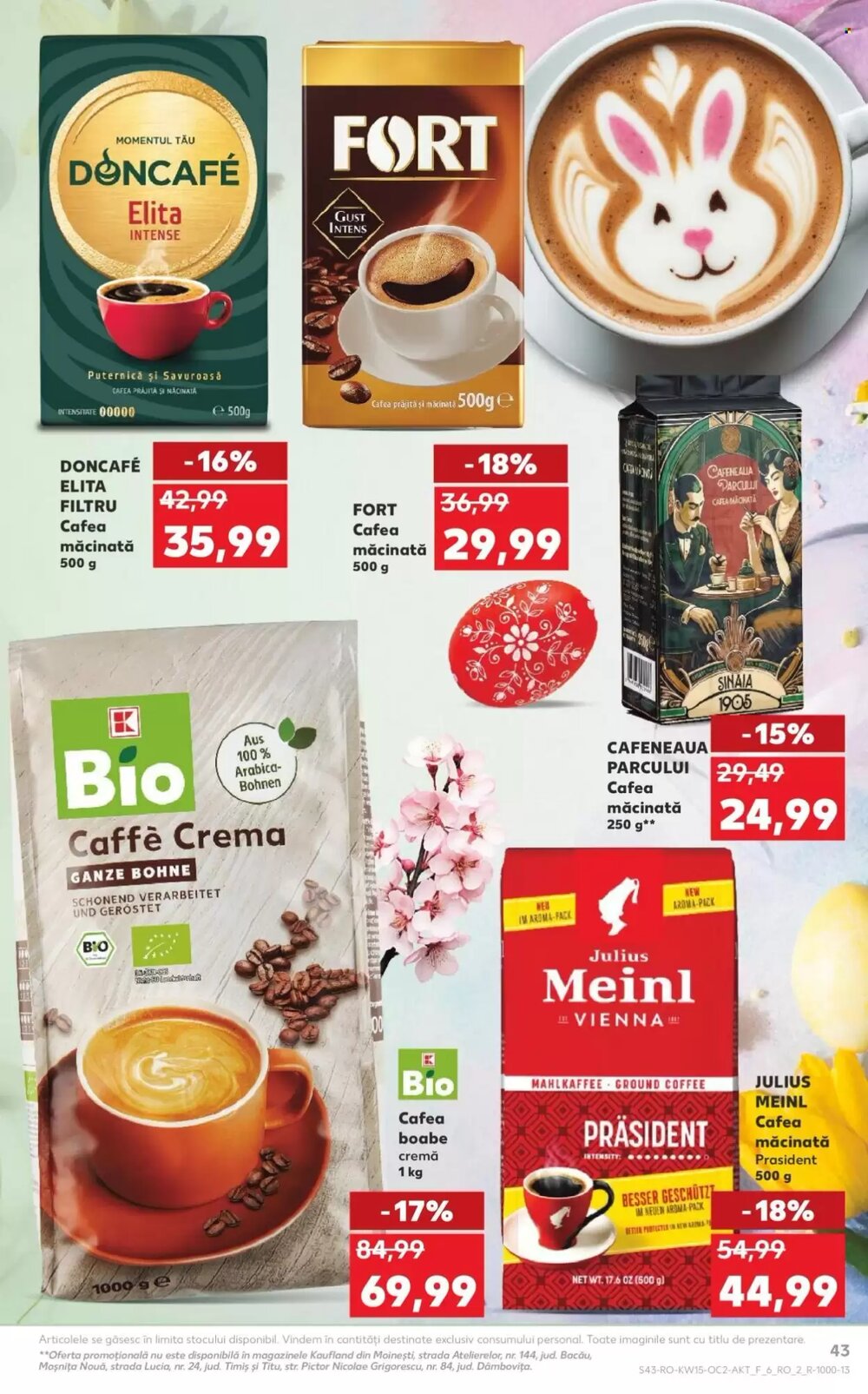 Catalogul cu oferte Kaufland valabil de la 08.04.2026 - Pagina 43.