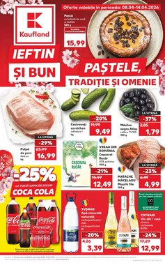 Catalogul cu oferte Kaufland valabil de la 08.04.2026