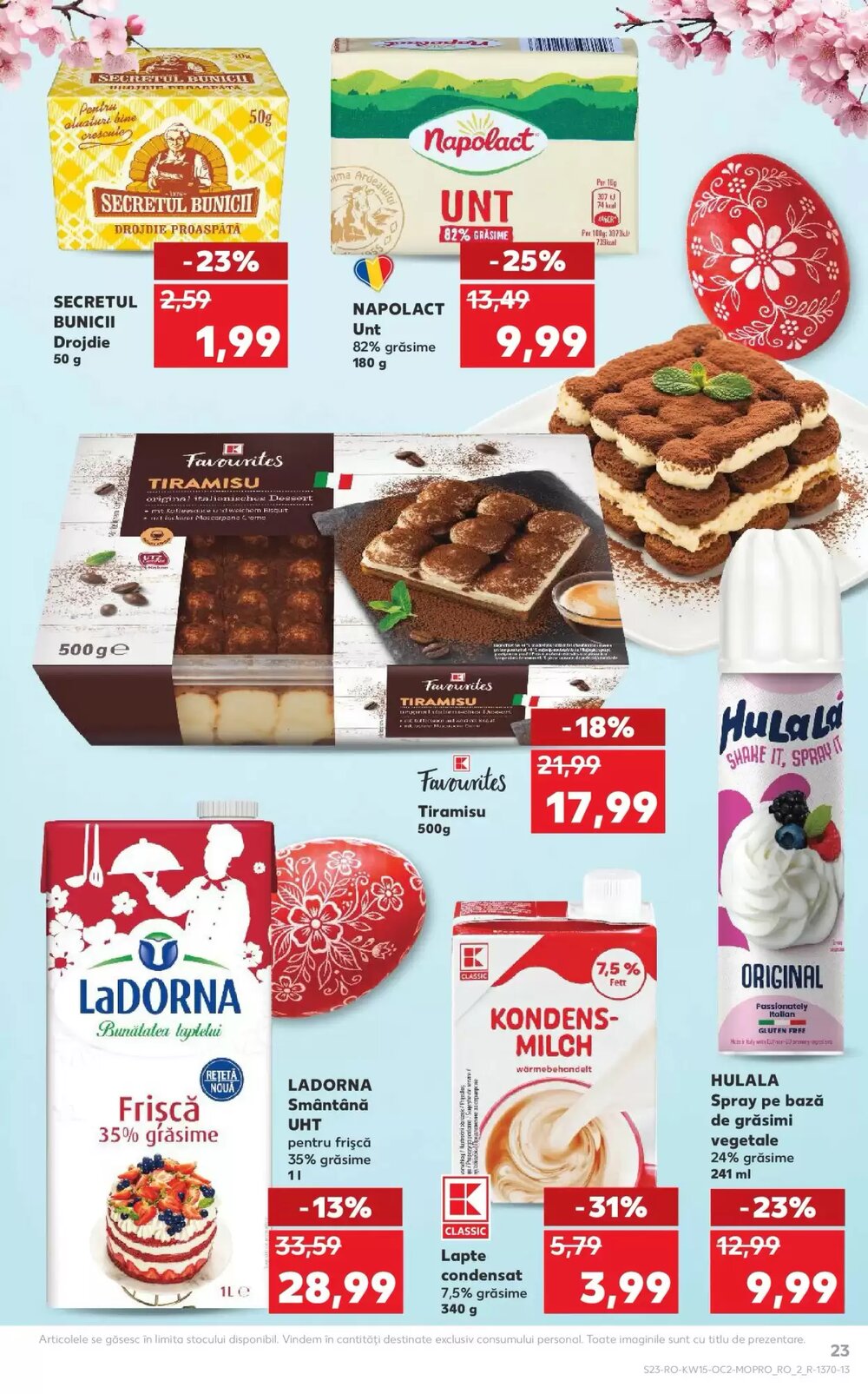 Catalogul cu oferte Kaufland valabil de la 08.04.2026 - Pagina 23.