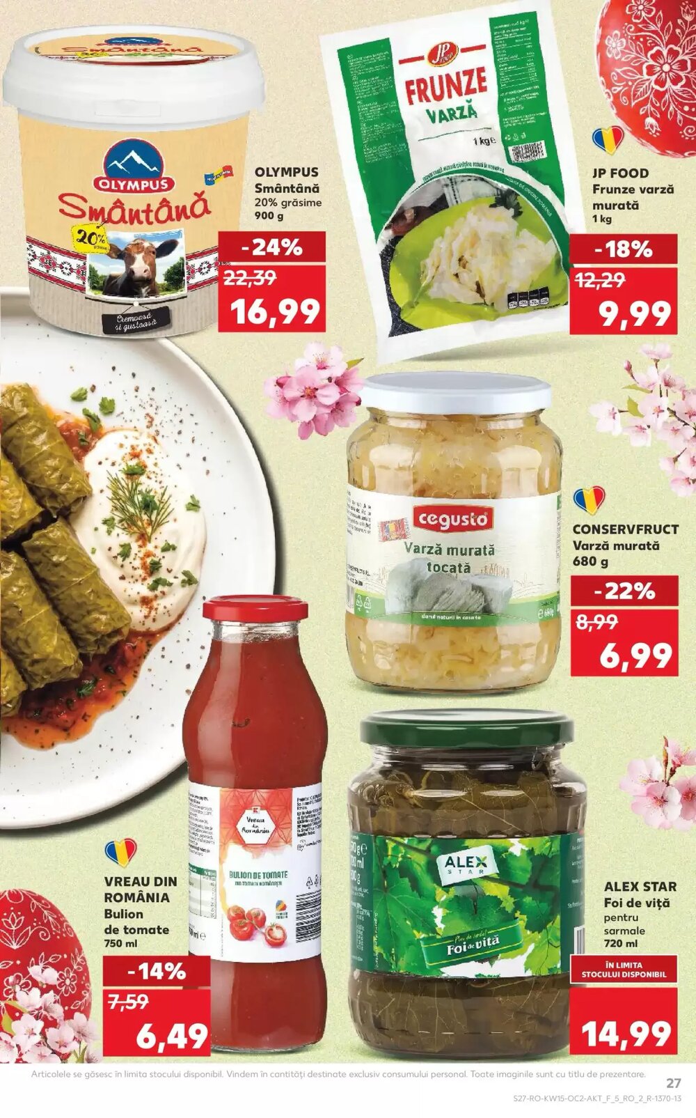 Catalogul cu oferte Kaufland valabil de la 08.04.2026 - Pagina 27.