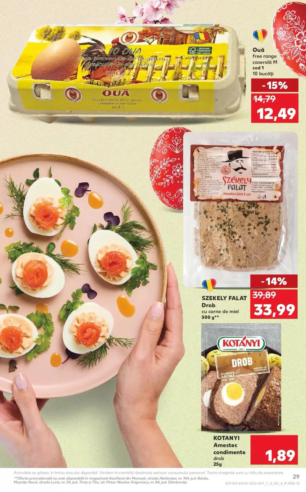 Catalogul cu oferte Kaufland valabil de la 08.04.2026 - Pagina 29.