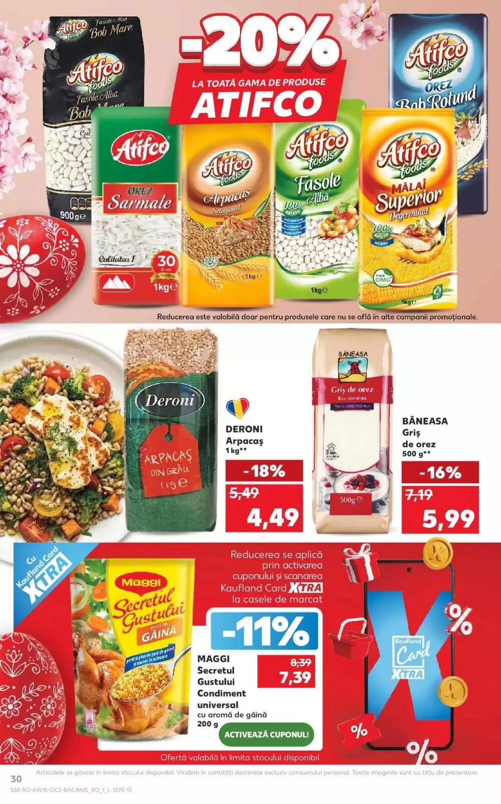 Catalogul cu oferte Kaufland valabil de la 08.04.2026 - Pagina 30.