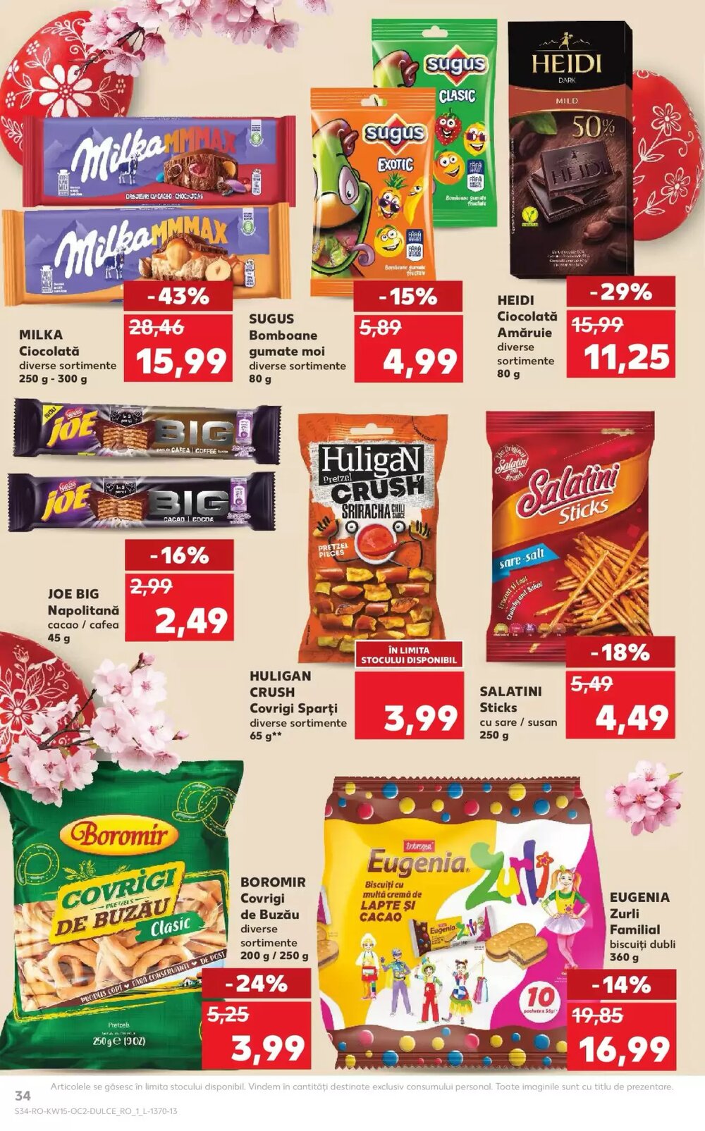 Catalogul cu oferte Kaufland valabil de la 08.04.2026 - Pagina 34.