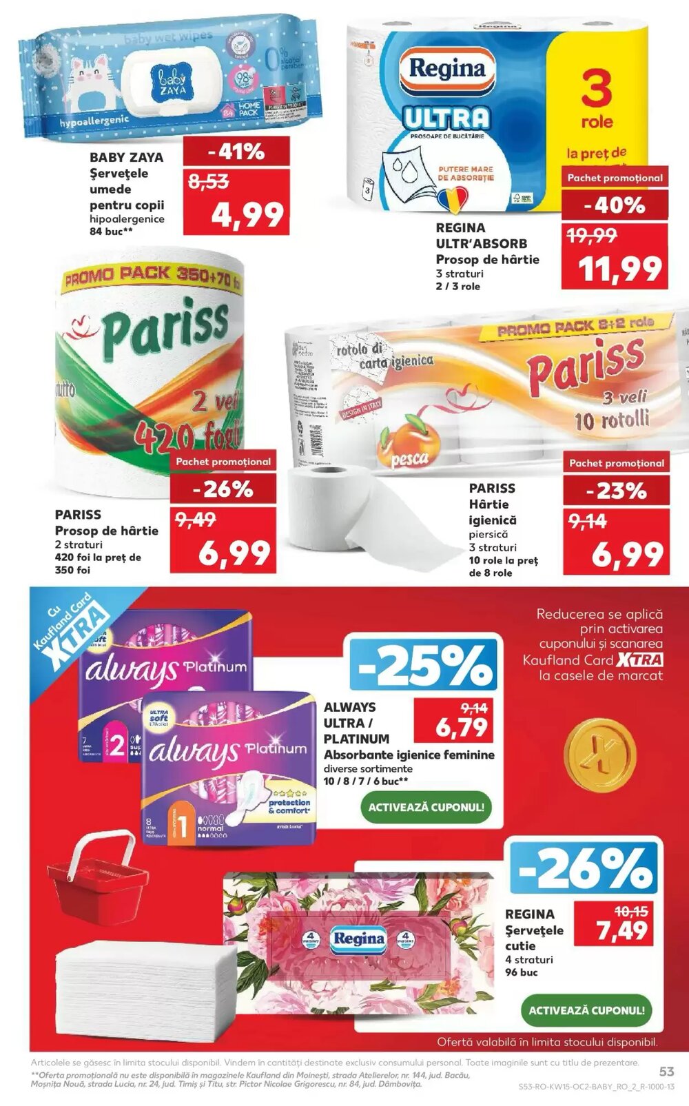 Catalogul cu oferte Kaufland valabil de la 08.04.2026 - Pagina 53.