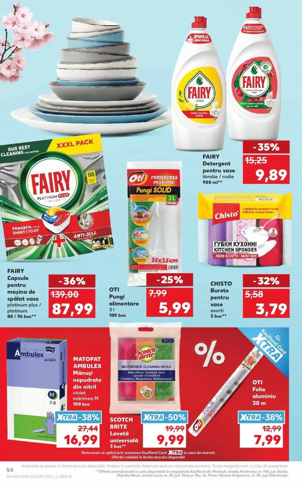 Catalogul cu oferte Kaufland valabil de la 08.04.2026 - Pagina 54.