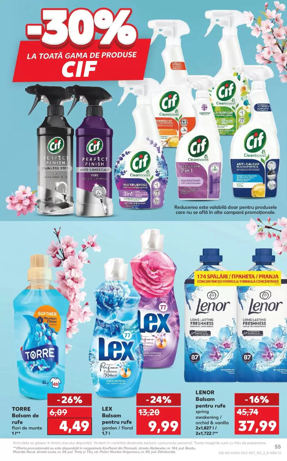 Catalogul cu oferte Kaufland valabil de la 08.04.2026 - Pagina 55.