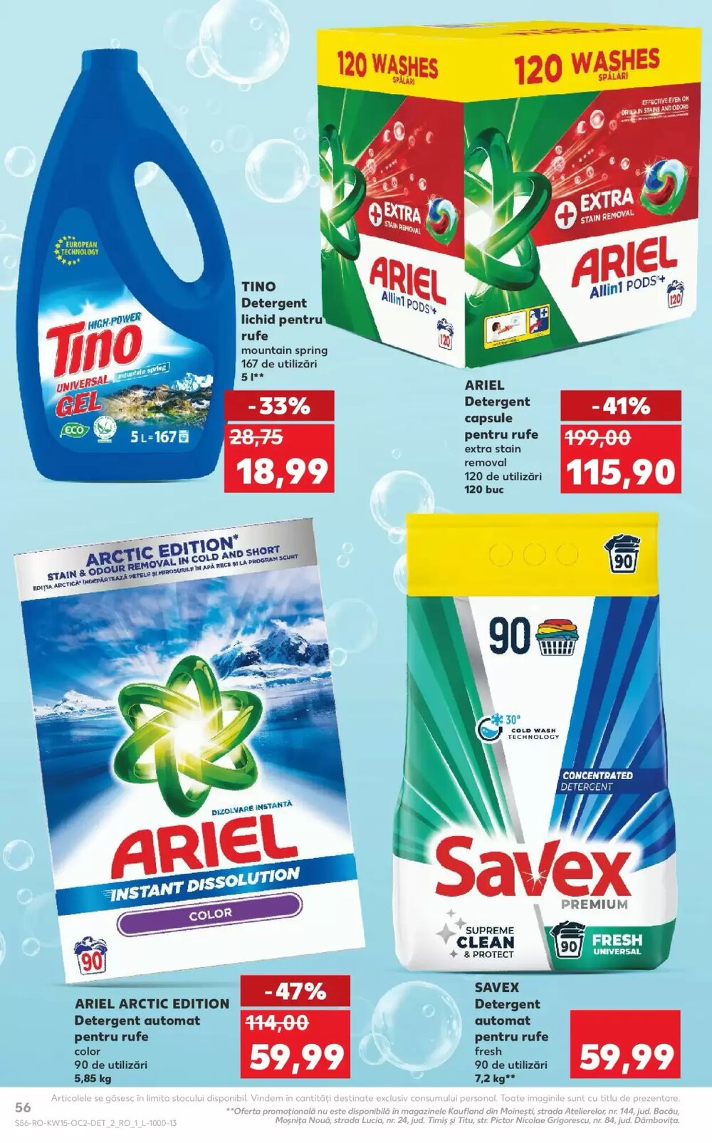 Catalogul cu oferte Kaufland valabil de la 08.04.2026 - Pagina 56.