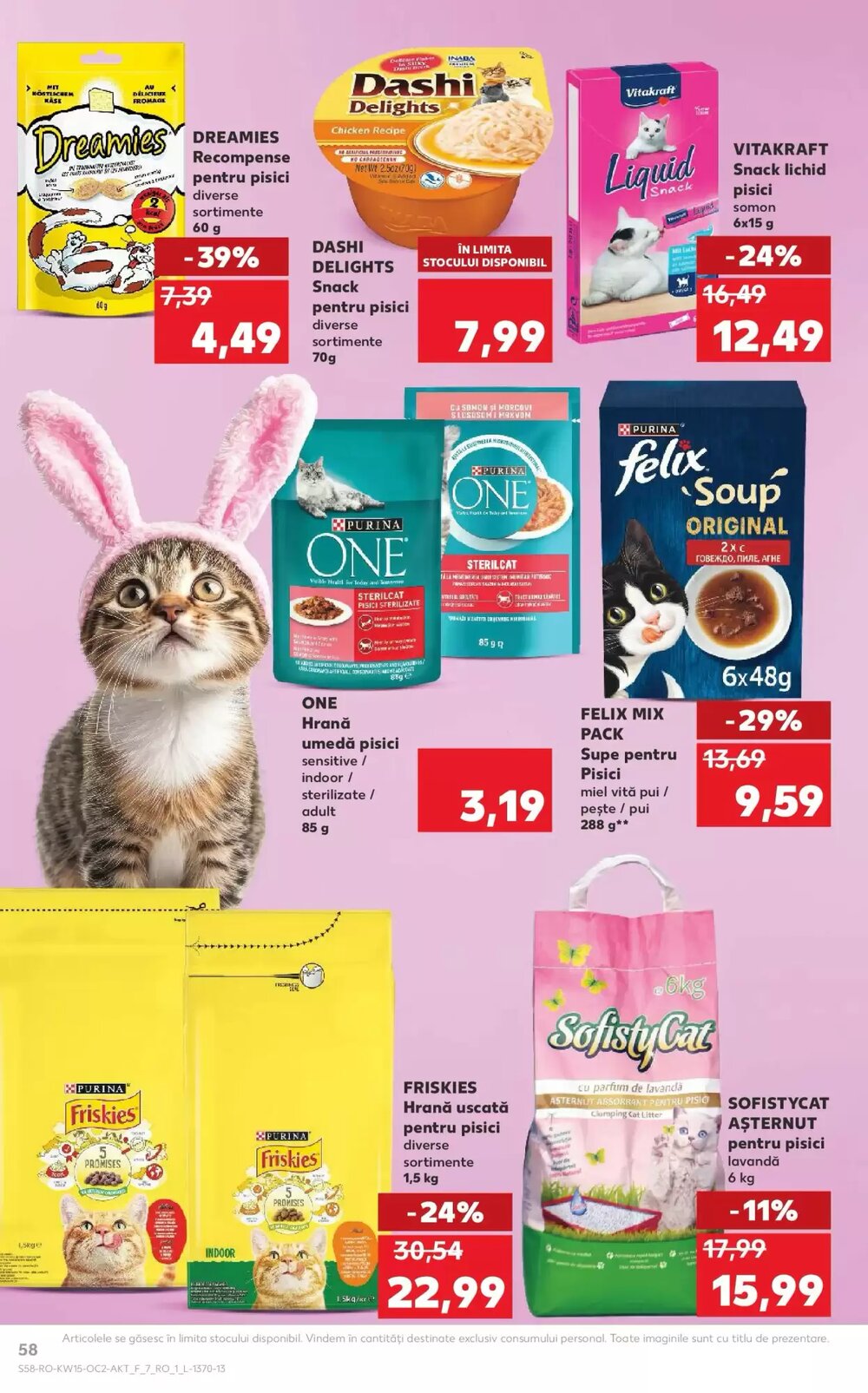 Catalogul cu oferte Kaufland valabil de la 08.04.2026 - Pagina 58.