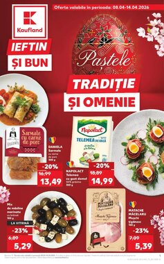 Catalogul cu oferte Kaufland valabil de la 08.04.2026