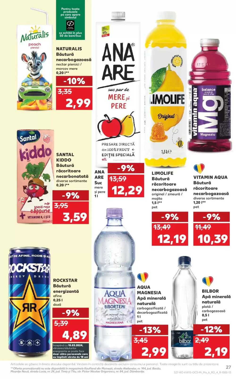 Catalogul cu oferte Kaufland valabil de la 08.04.2026 - Pagina 27.