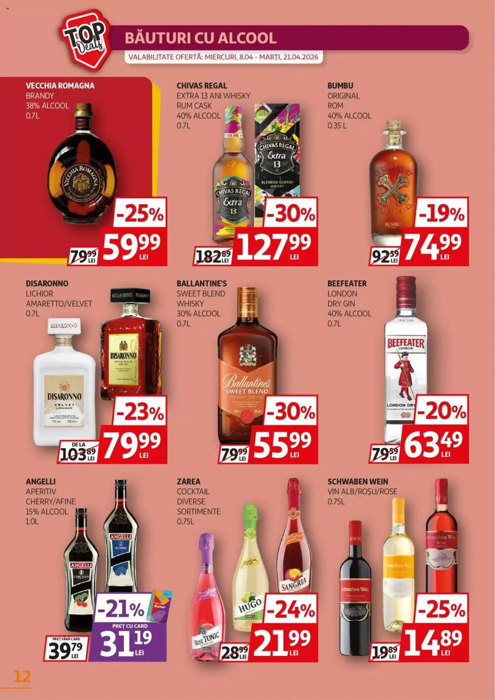 Catalogul cu oferte Auchan valabil de la 08.04.2026 - Pagina 12.