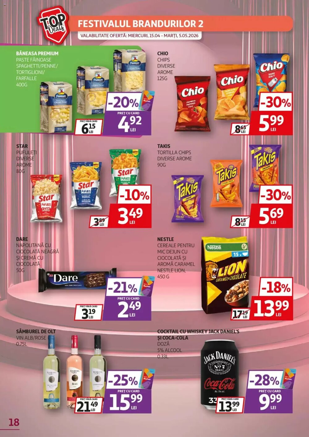 Catalogul cu oferte Auchan valabil de la 08.04.2026 - Pagina 18.