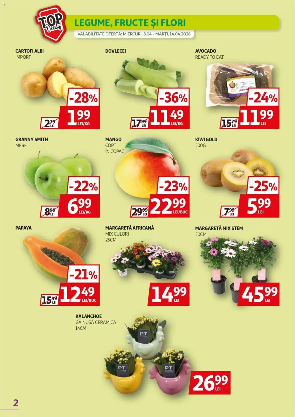 Catalogul cu oferte Auchan valabil de la 08.04.2026 - Pagina 2.