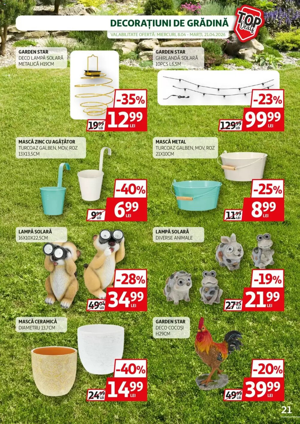 Catalogul cu oferte Auchan valabil de la 08.04.2026 - Pagina 21.