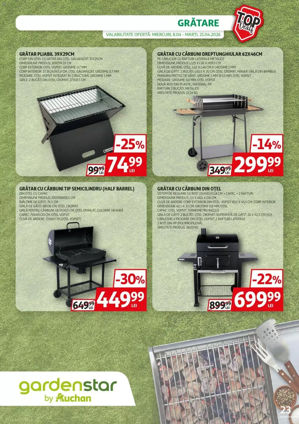 Catalogul cu oferte Auchan valabil de la 08.04.2026 - Pagina 23.