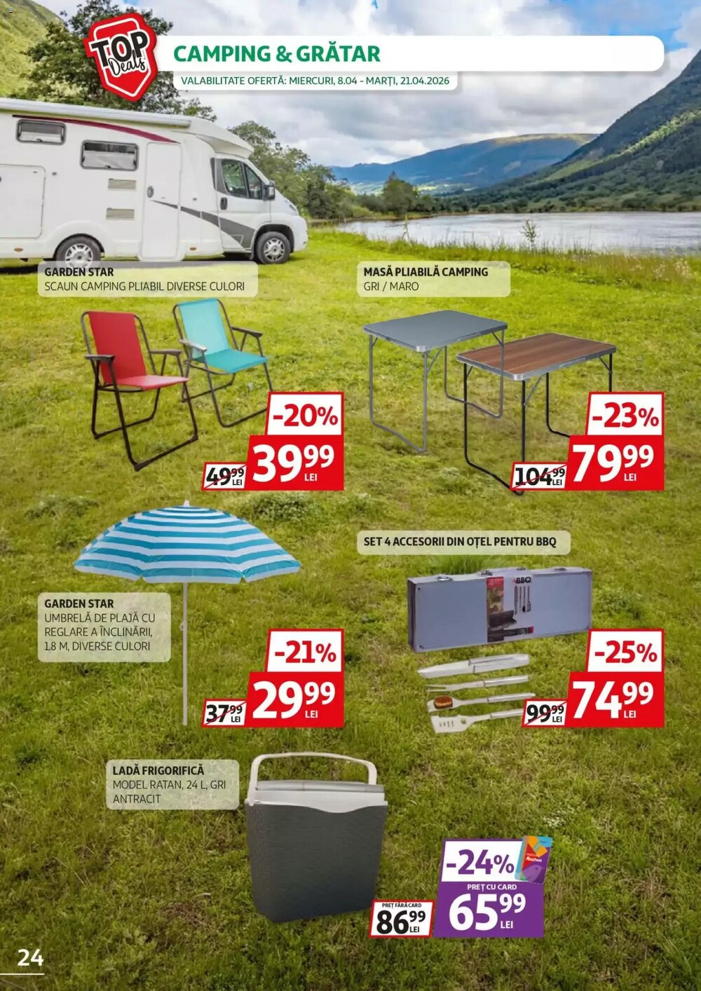 Catalogul cu oferte Auchan valabil de la 08.04.2026 - Pagina 24.